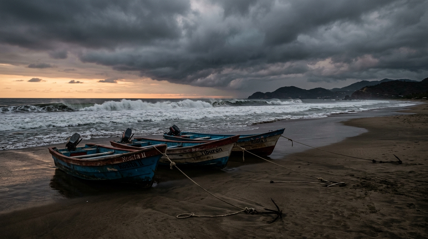 Colima cierra playas y el puerto de Manzanillo por Simón